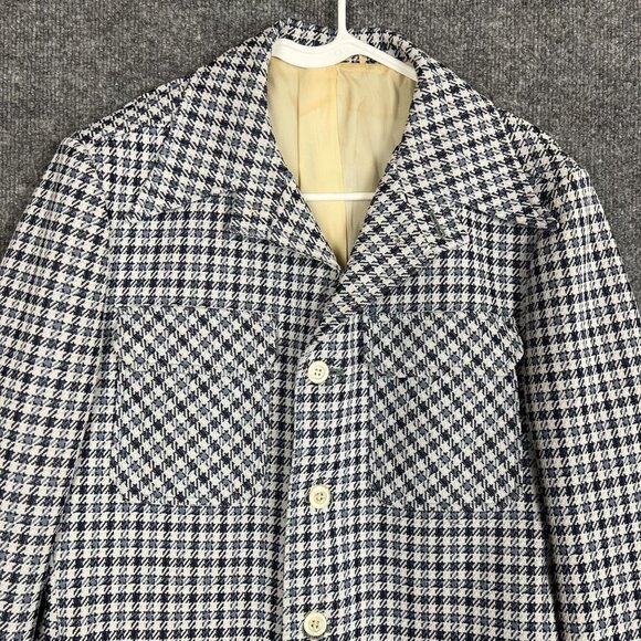 VINTAGE h.i.s. Sportswear Jacket Coat Pockets Button women Large - Picture 4 of 10